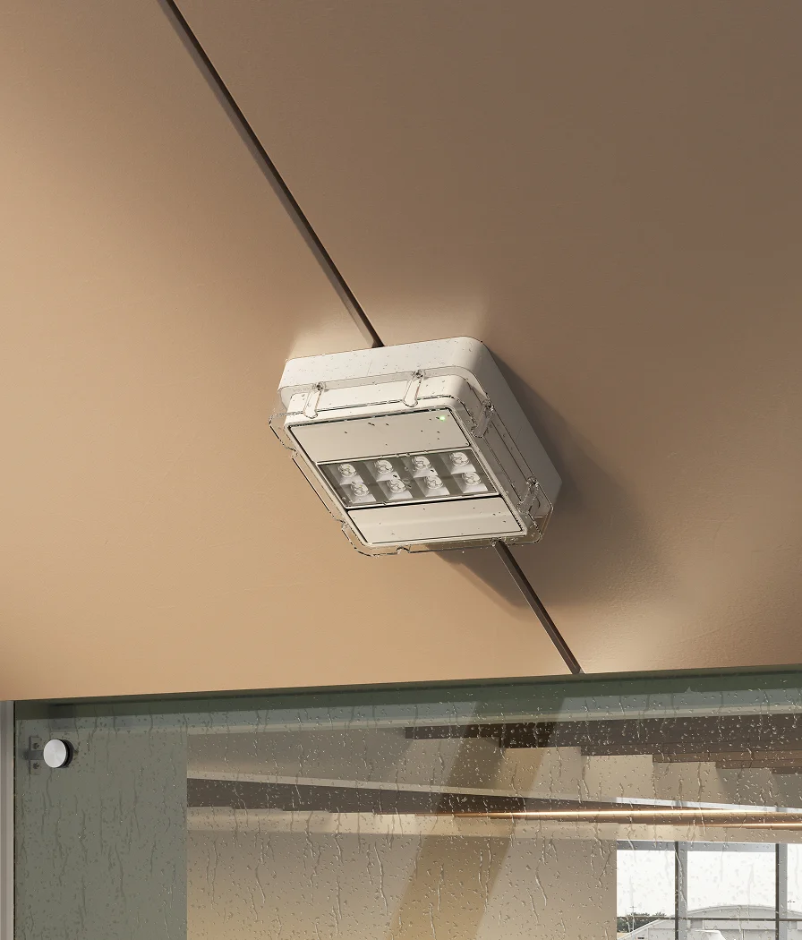 Protección IP66 IK10 y rango de temperatura -10°C / 45°C.