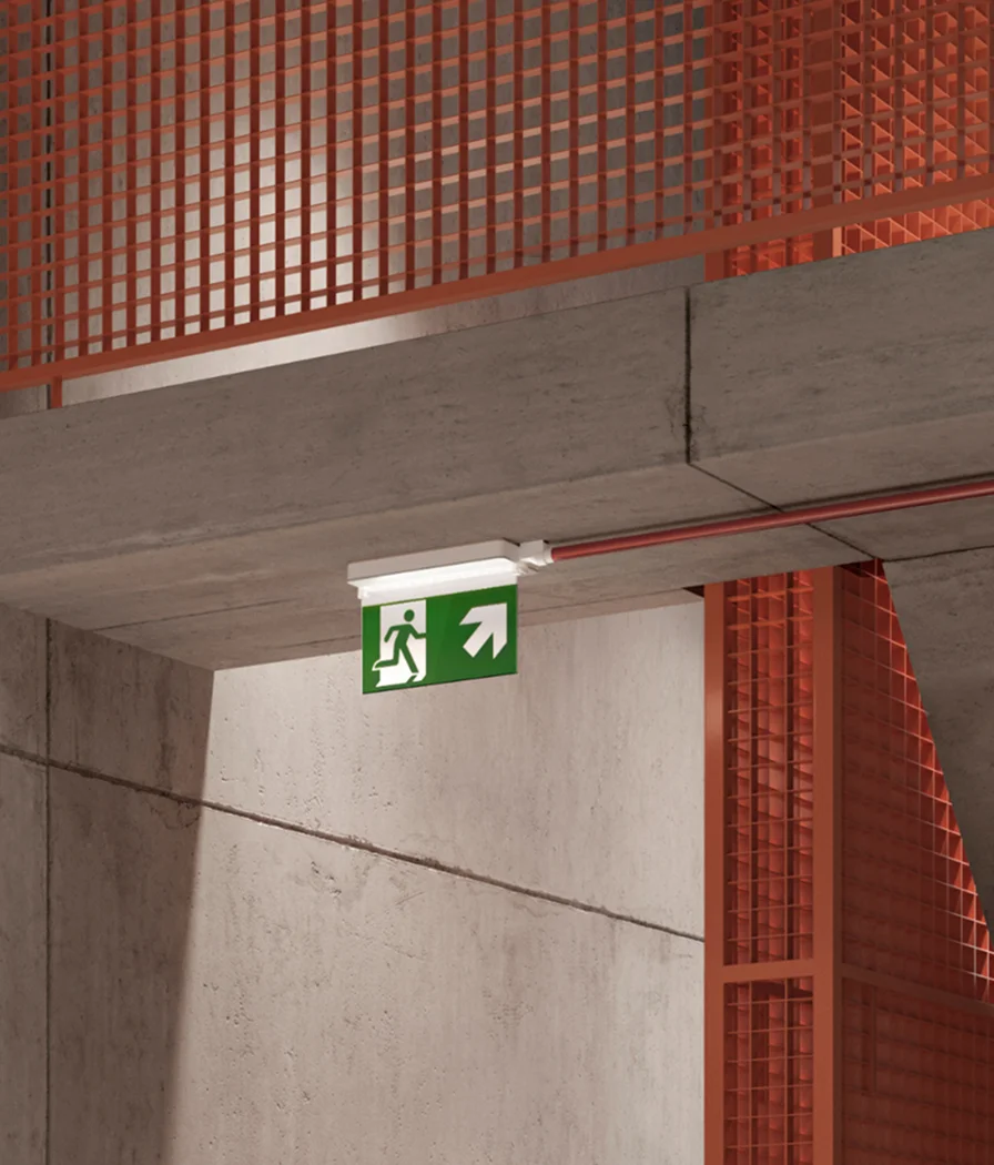 Versión señalización de emergencia.